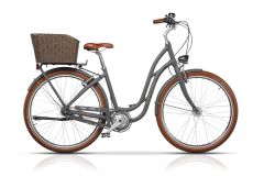 Bicicleta CROSS Picnic Pro 28" Gri/Maro 480mm
