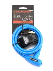 Incuietoare Cablu CROSSER MT 203 10mm/180cm - Blue