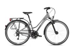 Bicicleta KROSS Trans 4.0 D 28'' M Gri|Negru 2021