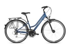 Bicicleta KROSS Trans 3.0 D 28'' M Albastru|Gri 2021