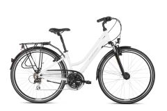 Bicicleta KROSS Trans 3.0 D 28'' M S Alb|Gri 2021