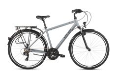 Bicicleta KROSS Trans 1.0 2021 28'' L Gri|Negru 2021