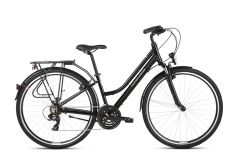 Bicicleta KROSS Trans 1.0 D 28'' L Negru|Gri 2021