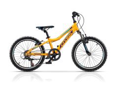 Bicicleta copii mtb CROSS Speedster Girl 20 - Galben | 6-8 ani