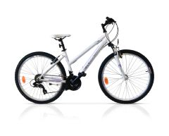 Bicicleta Dama Mtb CROSS Julia 26 - Alb/Mov 440mm