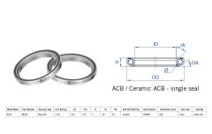 Rulment cuvete FSA N.51 ACB 45x45 1"1/4 singleS MR136