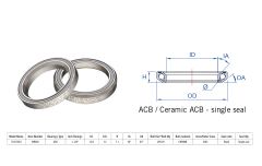 Rulment cuvete FSA TH-873/DJ ACB 36x45 1"1/8 singleS MR040