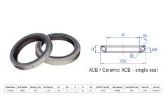 Rulment cuvete FSA TH-873E ACB 36x45 1"1/8 SingleS MR122