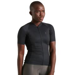 SL SOLID JERSEY SS WMN BLK S