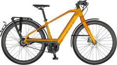 Bicicleta SCOTT Silence E-ride Eride Evo Tangerine Orange / Black M