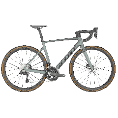 Bicicleta SCOTT  ADDICT RC 15 - Gri|Verde 2023
